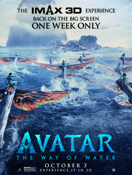 IMAX 3D Avatar: The Way of Water Re-Release